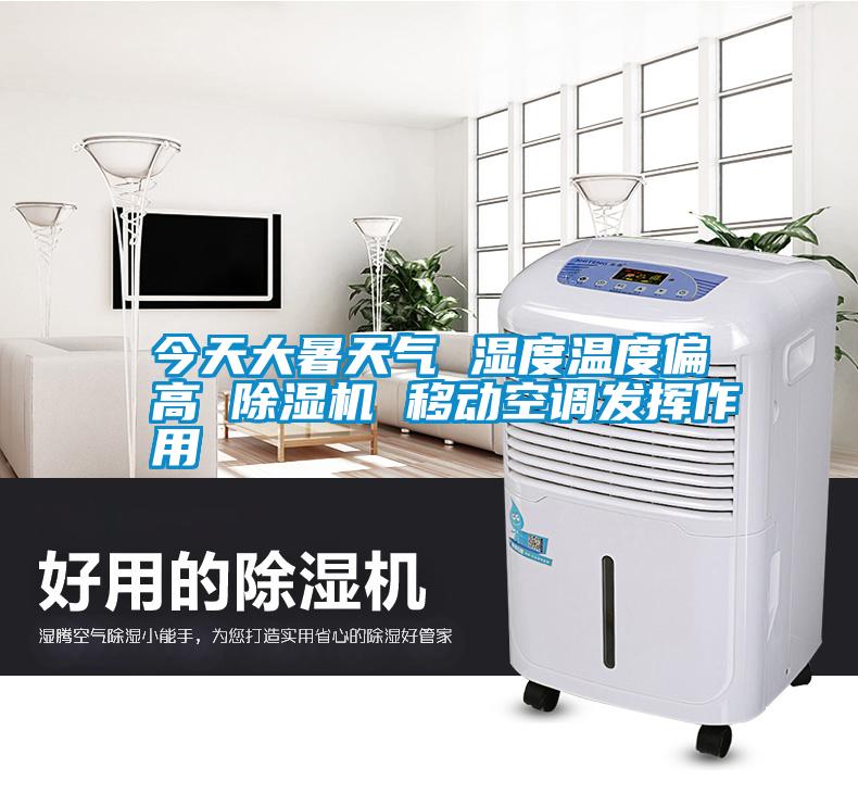 今天大暑天氣 濕度溫度偏高 除濕機 移動空調(diào)發(fā)揮作用