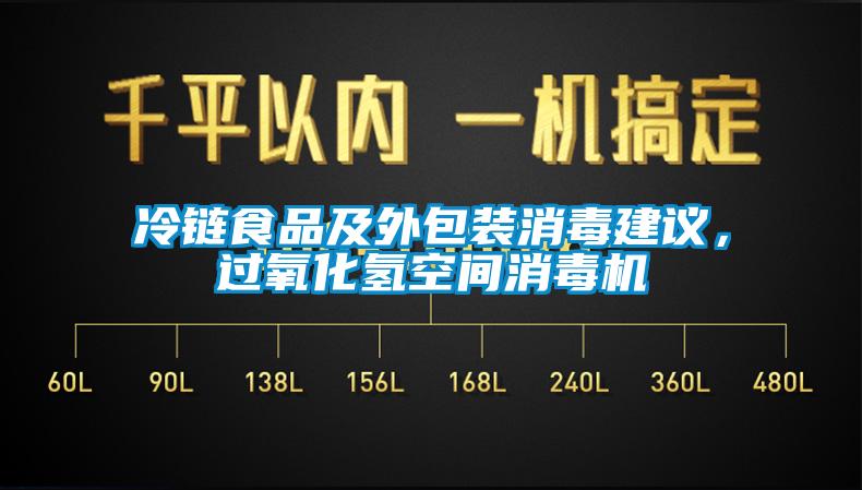 冷鏈食品及外包裝消毒建議，過氧化氫空間消毒機