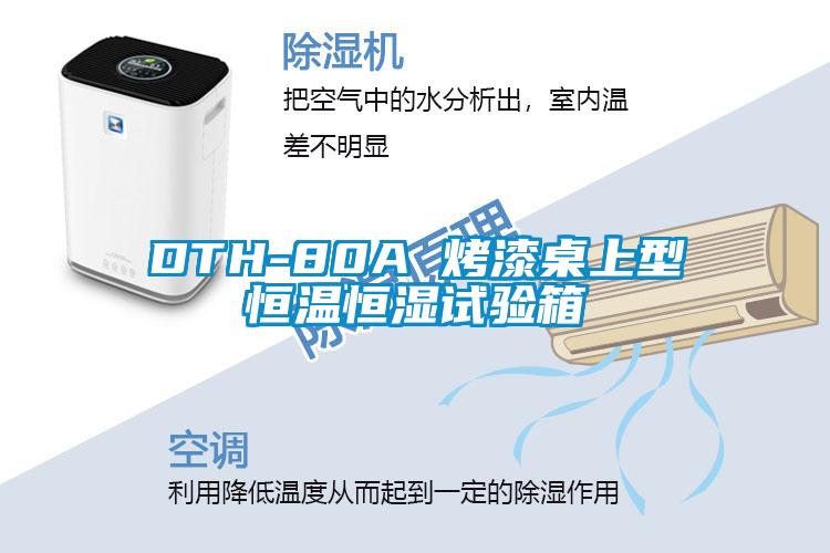 DTH-80A 烤漆桌上型恒溫恒濕試驗箱