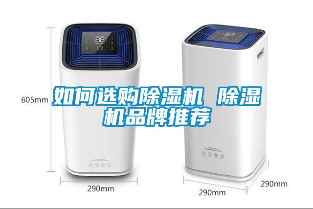 如何選購除濕機 除濕機品牌推薦