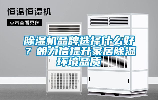 除濕機品牌選擇什么好？朗力信提升家居除濕環(huán)境品質