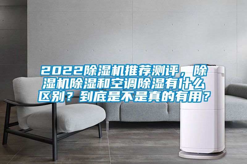 2022除濕機推薦測評，除濕機除濕和空調除濕有什么區別？到底是不是真的有用？